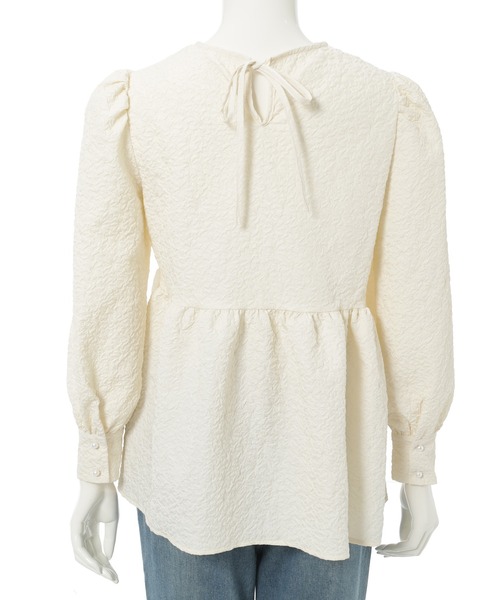 fifth（フィフス）の「長袖ブラウス（シャツ/ブラウス・レディース・アイボリー・M）」の8枚目の写真