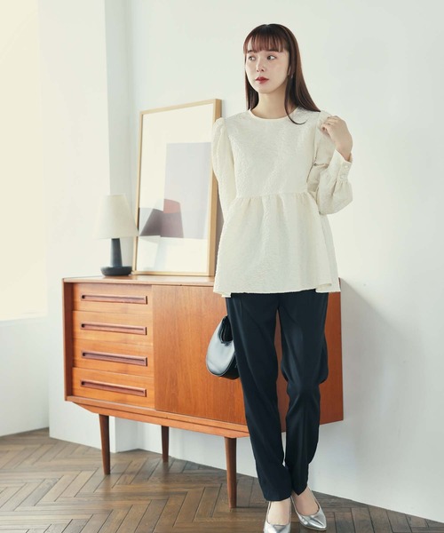 fifth（フィフス）の「長袖ブラウス（シャツ/ブラウス・レディース・アイボリー・M）」の10枚目の写真