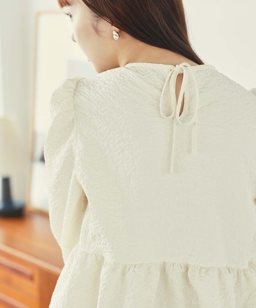 fifth（フィフス）の「長袖ブラウス（シャツ/ブラウス・レディース・アイボリー・M）」の4枚目の写真