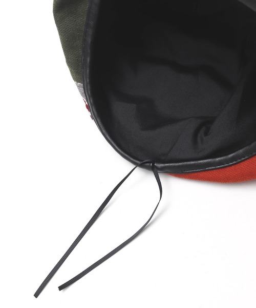 チャイハネ（チャイハネ）の「【チャイハネ】キリパベレー帽（ハンチング/ベレー帽・レディース・ベージュ/ブラック/カーキ・FREE）」の5枚目の写真