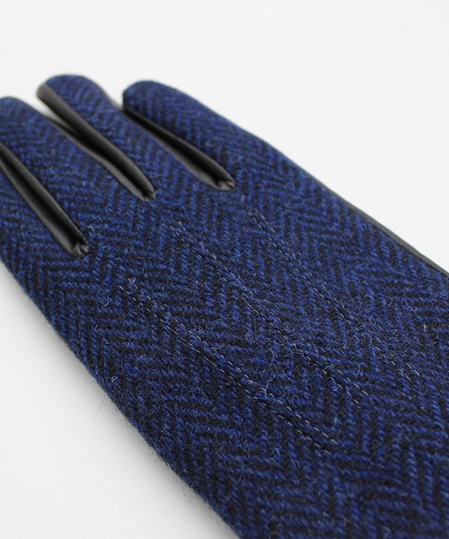 【KURODA/HarrisTweed/タッチパネル対応】HarrisTweedグローブ