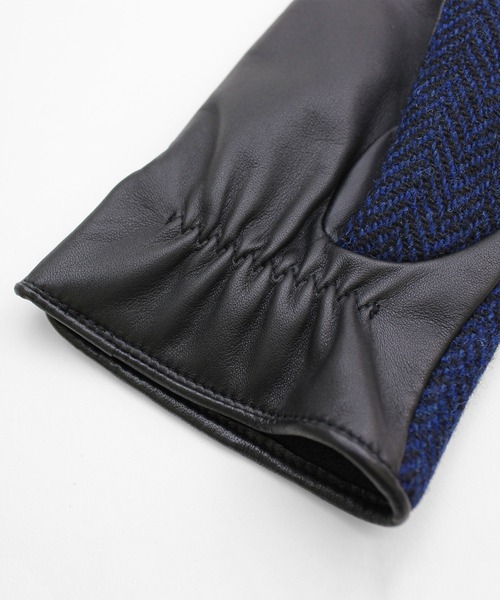 【KURODA/HarrisTweed/タッチパネル対応】HarrisTweedグローブ