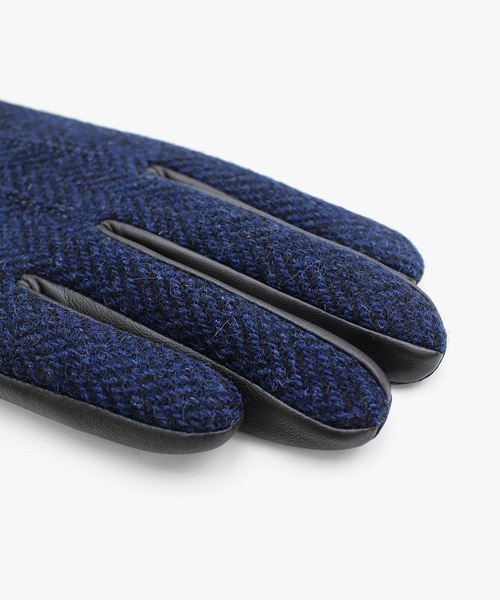【KURODA/HarrisTweed/タッチパネル対応】HarrisTweedグローブ