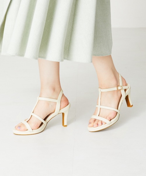 ボーンストラッププラットフォームサンダル/41206（サンダル