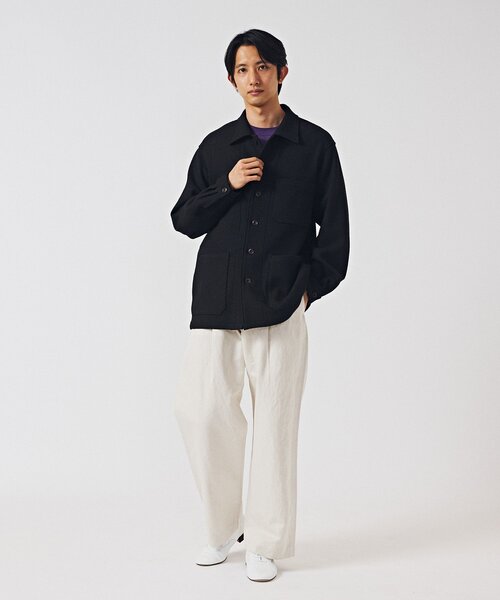 EDIFICE（エディフィス）の「ツイーディー シャツカバーオール