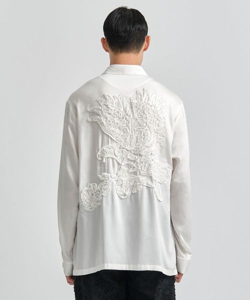 TAAKK/ターク】別注 EAGLE EMBROIDERY L/S SHIRTS/別注 イーグルエン
