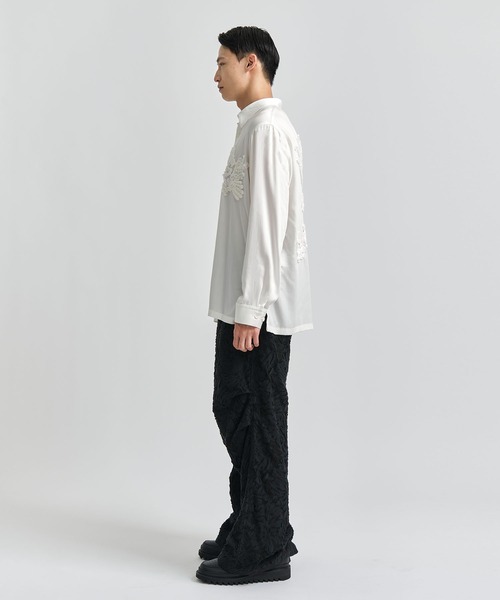 TAAKK/ターク】別注 EAGLE EMBROIDERY L/S SHIRTS/別注 イーグルエン
