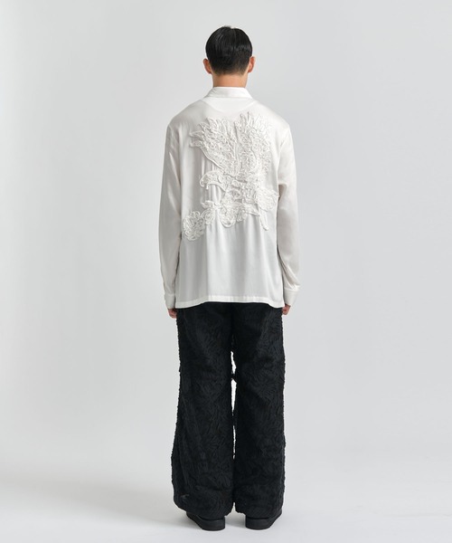 TAAKK/ターク】別注 EAGLE EMBROIDERY L/S SHIRTS/別注 イーグルエン