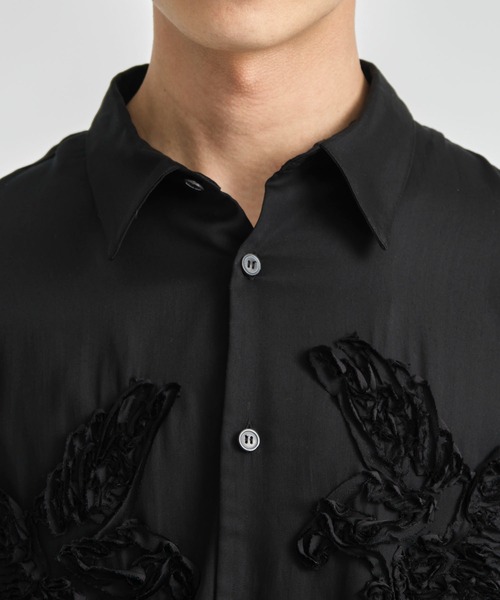 TAAKK/ターク】別注 EAGLE EMBROIDERY L/S SHIRTS/別注 イーグルエン