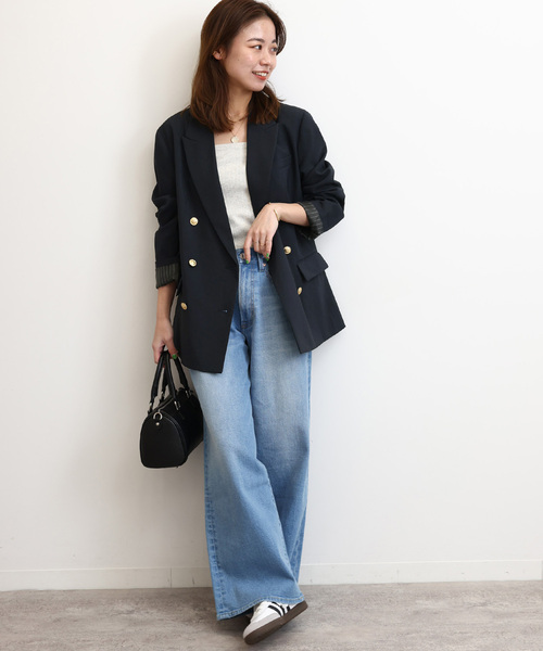 完売　ジャーナルスタンダードレリューム　WブレストBLAZER JOURNAL STANDARD relume（ジャーナルスタンダード レリューム