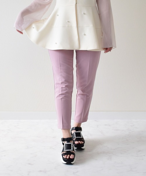 Bridget Birkin（ブリジットバーキン）の「【Bridget Birkin】スクエアビジューバックルスポーツサンダル(542128)（サンダル・レディース・ブラック/グレイッシュベージュ/ホワイト・S/M/L/LL）」の17枚目の写真