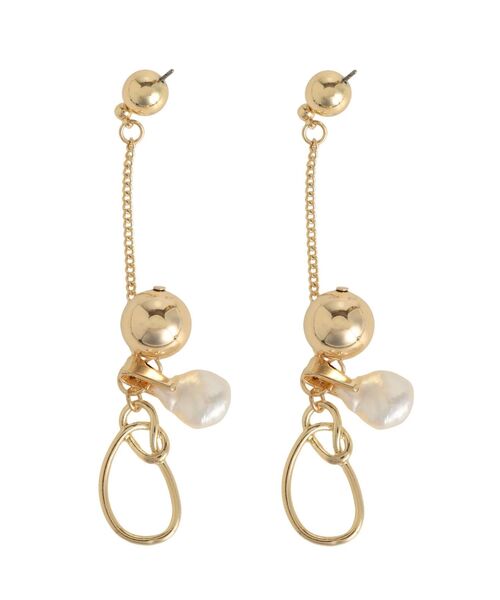 LAGUNAMOON（ラグナムーン）の「LADYアソートパールピアス（ピアス（両耳用）・レディース・シルバー/ゴールド・FREE）」の5枚目の写真