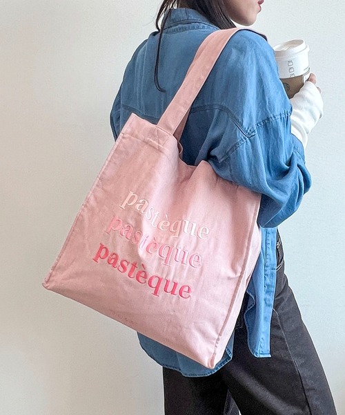 Cepica（セピカ）の「【WEB限定】グラヂュオントートバッグ　推し活バッグ　＠（トートバッグ・レディース・ライトイエロー/ブルー/ピンク/ライトグリーン・FREE）」の19枚目の写真