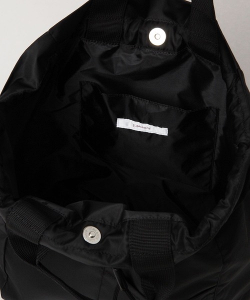 RAGEBLUE（レイジブルー）の「ドローストリング/ナイロンナップサック（ショルダーバッグ・レディース・ブラック/ホワイト・FREE）」の13枚目の写真