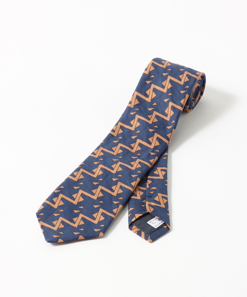 EDIFICE（エディフィス）の「AX IMP プリントタイ（ネクタイ・メンズ・コバルトブルー/ダークブルー/クリアブルー・FREE）」の6枚目の写真