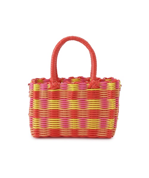 Casselini(キャセリーニ)の「【Casselini/キャセリーニ】パターンマルシェショルダーバッグ(かごバッグ・レディース・ベージュ/レッド/ブラック・FREE)」の15枚目の写真