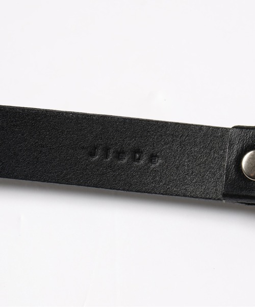JieDa レザーベルト ブラック JieDa ベルト 「JIEDA / ジエダ」STUDS WESTERN BELT メンズ