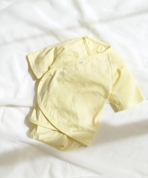 10mois（ディモワ）の「【10mois ディモワ】PATTO SATTO HADAGI 2枚セット 50-60・60-70cm（肌着・キッズ・ブラウン/イエロー・50-60㎝/60-70㎝）」の5枚目の写真