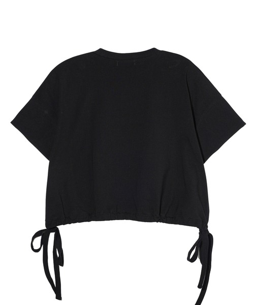 MILKFED.(ミルクフェド)の「COLORED SLEEVE EDGE S/S TOP(Tシャツ/カットソー・レディース・ブラック/ネイビー/オフホワイト・ONE SIZE)」の10枚目の写真
