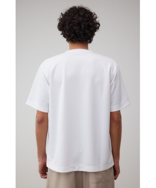 AZUL by moussy（アズールバイマウジー）の「ポンチ刺繍ベーシックＴシャツ（Tシャツ/カットソー・メンズ・ホワイト/ブラック・LARGE/MEDIUM）」の8枚目の写真