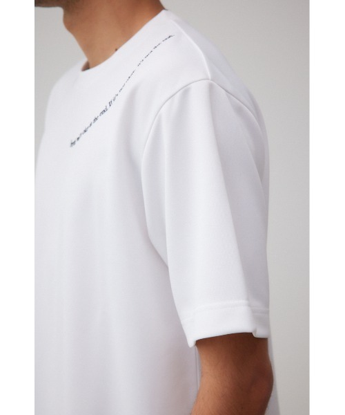 AZUL by moussy（アズールバイマウジー）の「ポンチ刺繍ベーシックＴシャツ（Tシャツ/カットソー・メンズ・ホワイト/ブラック・LARGE/MEDIUM）」の10枚目の写真