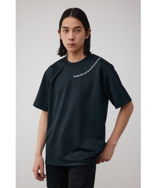 AZUL by moussy（アズールバイマウジー）の「ポンチ刺繍ベーシックＴシャツ（Tシャツ/カットソー・メンズ・ホワイト/ブラック・LARGE/MEDIUM）」の13枚目の写真