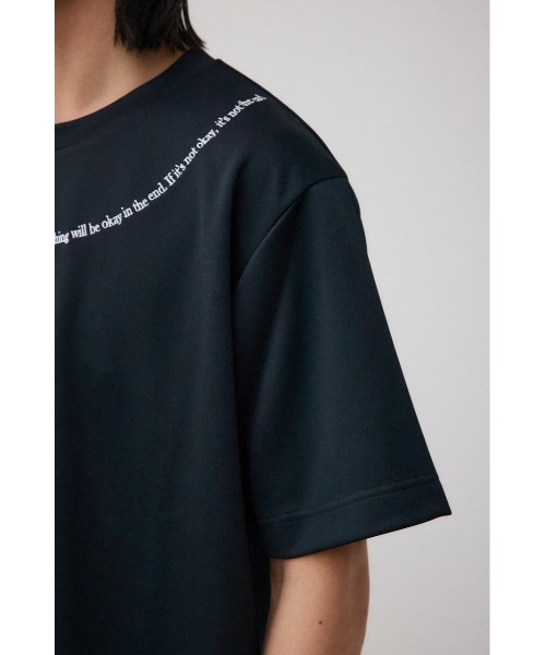 AZUL by moussy（アズールバイマウジー）の「ポンチ刺繍ベーシックＴシャツ（Tシャツ/カットソー・メンズ・ホワイト/ブラック・LARGE/MEDIUM）」の19枚目の写真