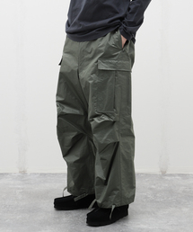 EDIFICE LA BOUCLE | 【LA BOUCLE / ラブ―クル】NY/PE メモリーヴィンテージ タンブラー カーゴパンツ(カーゴパンツ)