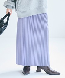 coca（coca） | ランダムリブIラインロングスカート(スカート)
