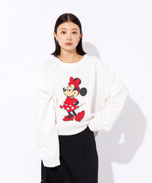 【PENNYS / ペニーズ】PENNEY'S × MICKEY MOUSE/ぺニーズ×ミッキーマウス MICKEY VINTAGE CREW