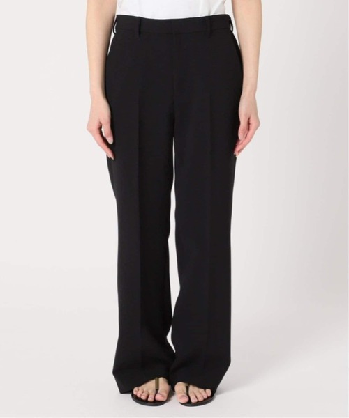 FRAMeWORK（フレームワーク）の「≪追加≫セミフレアパンツ3（スラックス・レディース・ブラック/ライトグレー・36/38/34/40）」の7枚目の写真