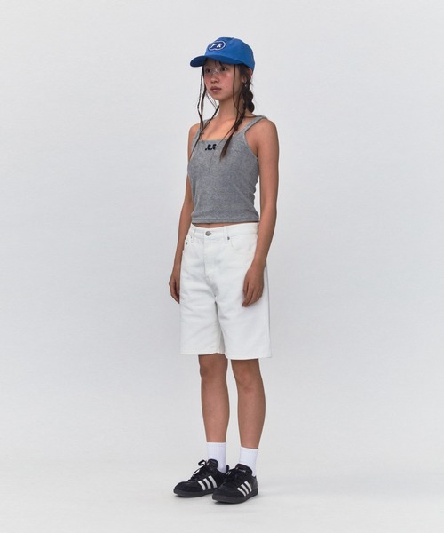 Rest&Recreation（レストアンドレクリエーション）の「RR テリー タンクトップ（タンクトップ・レディース・グレー/ブラック/スカイブルー・ONE）」の8枚目の写真