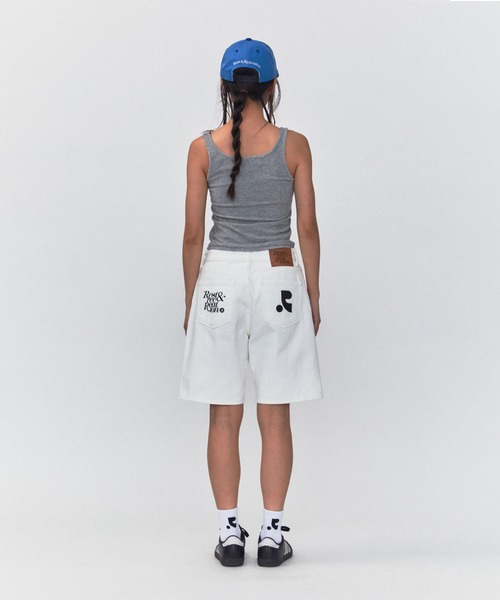 Rest&Recreation（レストアンドレクリエーション）の「RR テリー タンクトップ（タンクトップ・レディース・グレー/ブラック/スカイブルー・ONE）」の9枚目の写真