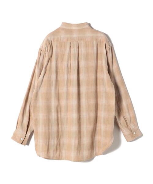 セール】【SHIPS DAYS別注】UNDYED: ダブルガーゼ チェック