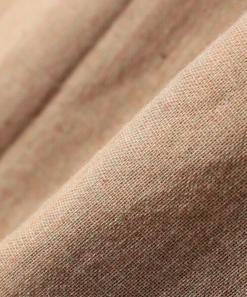 SHIPS Days(シップスデイズ)の「【SHIPS DAYS別注】UNDYED: ダブルガーゼ チェック バンドカラー シャツ(シャツ/ブラウス・メンズ・ライトブラウン/カーキ・2/95)」の8枚目の写真