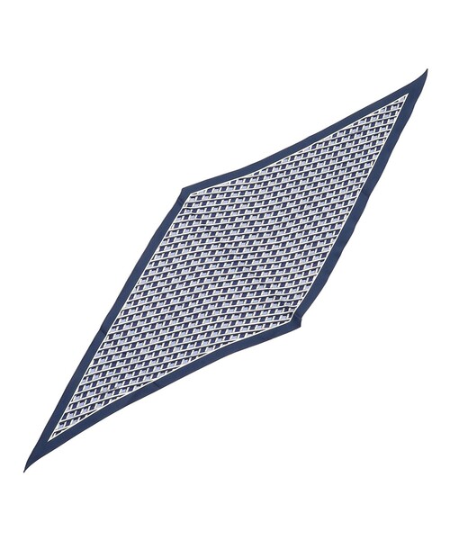 23区(ニジュウサンク)の「Ratti コラージュプリント スカーフ(バンダナ/スカーフ・レディース・ダークブラウン系5/ブルー系5・F)」の10枚目の写真