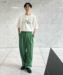 JOHAN（Apo(s)ture）（ヨハン）の「JOHAN-007/ツータックカラーテーパードパンツ（その他パンツ）」