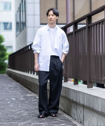 JOHAN（Apo(s)ture）（ヨハン）の「JOHAN-007/ツータックカラーテーパードパンツ（その他パンツ）」