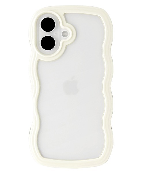Wavy Case iPhoneケース スマホケース クリア iPhone16 15 14 13 SE/8