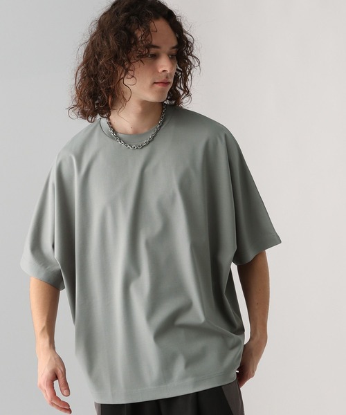 HARE(ハレ)の「ポンチドルマンカットソー(HARE)(Tシャツ/カットソー・メンズ・パープル/ホワイト/グレー/ブルー/ブラック・MEDIUM/SMALL)」の11枚目の写真