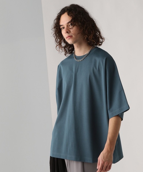 HARE(ハレ)の「ポンチドルマンカットソー(HARE)(Tシャツ/カットソー・メンズ・パープル/ホワイト/グレー/ブルー/ブラック・MEDIUM/SMALL)」の13枚目の写真