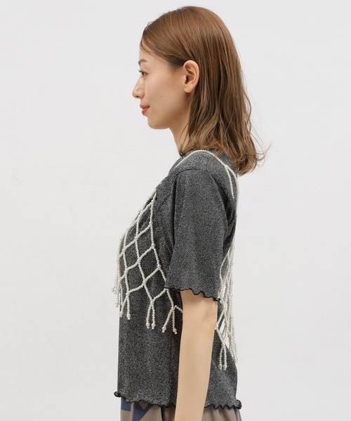 LAKOLE（ラコレ）の「アソートパールビスチェ / 122958（ベスト・レディース・ホワイト系その他2/ホワイト系その他・FREE）」の10枚目の写真