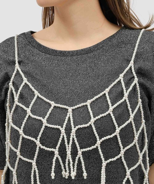 LAKOLE（ラコレ）の「アソートパールビスチェ / 122958（ベスト・レディース・ホワイト系その他2/ホワイト系その他・FREE）」の12枚目の写真