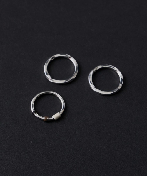 loni(ロニ)の「【金属アレルギー対応】Bloom Color 3set Thin Ring/カラーストーンティンリングセット(リング・レディース・パープル/シルバー系その他/ゴールド系その他/その他・#9/#11)」の7枚目の写真