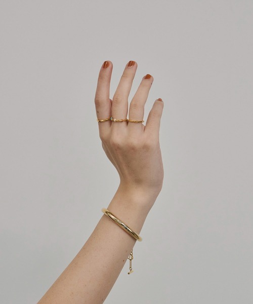 loni(ロニ)の「【金属アレルギー対応】Bloom Color 3set Thin Ring/カラーストーンティンリングセット(リング・レディース・パープル/シルバー系その他/ゴールド系その他/その他・#9/#11)」の21枚目の写真