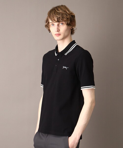 DRESSTERIOR（ドレステリア）の「◆タイガー刺繍ポロシャツ（ポロシャツ・メンズ・ブラック/レッド系1/サックスブルー/ホワイト/ネイビー/グレー・90/91/92/94）」の3枚目の写真