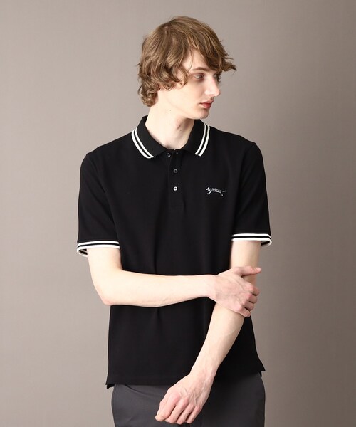 DRESSTERIOR（ドレステリア）の「◆タイガー刺繍ポロシャツ（ポロシャツ・メンズ・ブラック/レッド系1/サックスブルー/ホワイト/ネイビー/グレー・90/91/92/94）」の8枚目の写真