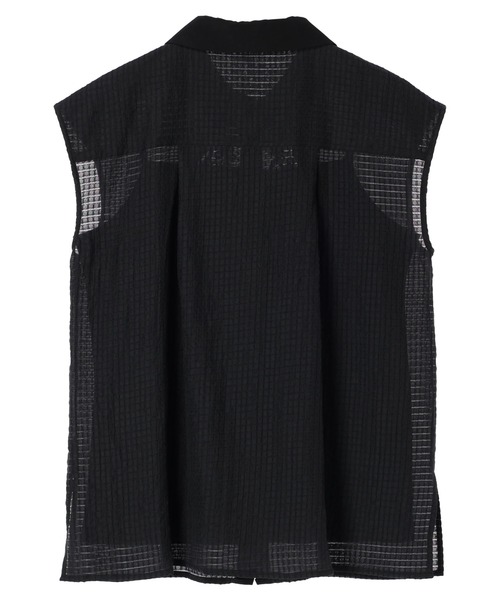 YECCA VECCA（イェッカヴェッカ）の「コード刺繍シアーブラウス（シャツ/ブラウス・レディース・ブラック/オフホワイト・FREE）」の9枚目の写真