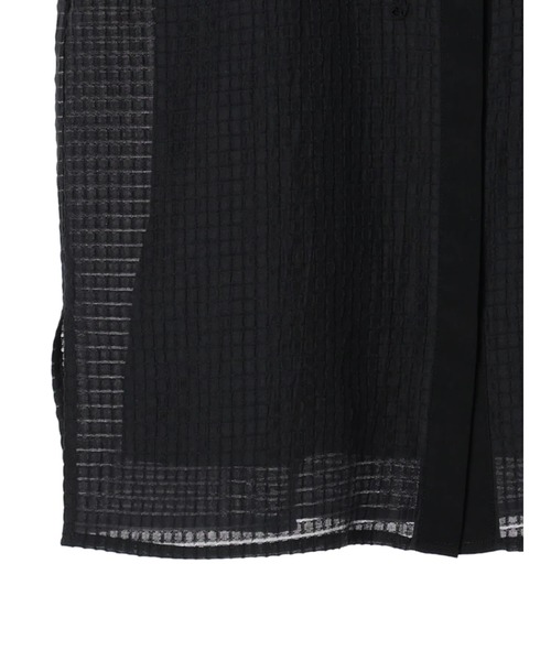 YECCA VECCA（イェッカヴェッカ）の「コード刺繍シアーブラウス（シャツ/ブラウス・レディース・ブラック/オフホワイト・FREE）」の6枚目の写真