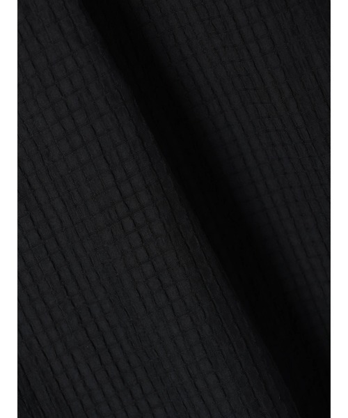 YECCA VECCA（イェッカヴェッカ）の「コード刺繍シアーブラウス（シャツ/ブラウス・レディース・ブラック/オフホワイト・FREE）」の4枚目の写真